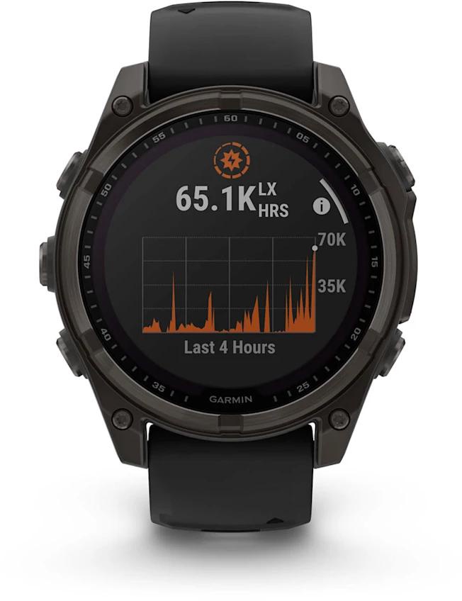 Умные часы Garmin Fenix 8 47mm Solar Sapphire 010-02906-11, черный