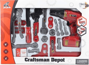 Rotaļu meistara instrumenta komplekts ICOM Craftsman Depot 357798