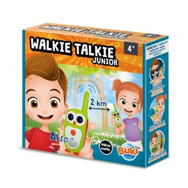 Žaislinė racija Buki Walkie Talkie Junior TW03, žalia