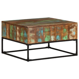 Kafijas galdiņš VLX, brūna/melna, 680 mm x 680 mm x 410 mm