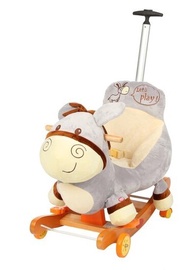 Игрушка-качалка Donkey, пластик, дерево, плюшевый