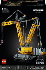 Konstruktors LEGO® Technic Kāpurķēžu celtnis Liebherr LR 13000 42146, 2883 gab.