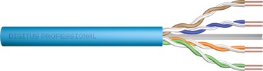 Võrgukaabel Digitus CAT 6A U-UTP, 500 MHz Eca, AWG 23/1 DK-1613-A-VH-305, helesinine, 305 m