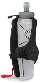 Skriešanas plaukstas somas Osprey Duro Dyna Handheld With Flask, melna/pelēka, 0.36 l