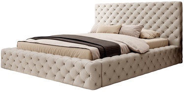 Кровать Princce Softis 33, 160 x 200 cm, бежевый, с решеткой
