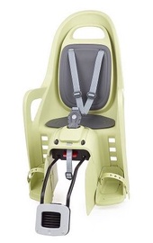 Детское кресло для велосипеда Polisport Groovy RS+ 4850, зеленый/серый, задняя