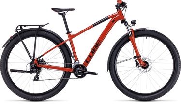 Велосипед горный Cube Aim Allroad, 27.5 ″, 14" (36 cm) рама, черный/oранжевый