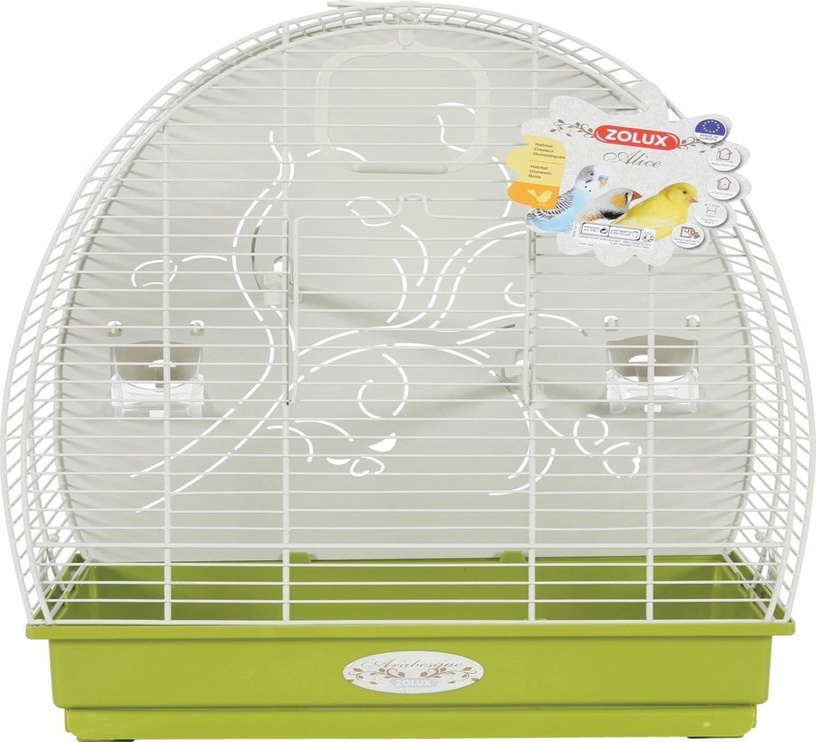 Клетка для птиц Zolux Arabesque Alice, 495 мм x 300 мм x 410 мм