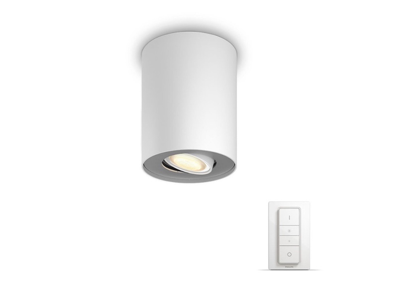 Lampa griesti Philips Hue Pillar, 5.5 W, GU10, 2200 - 6500 °K