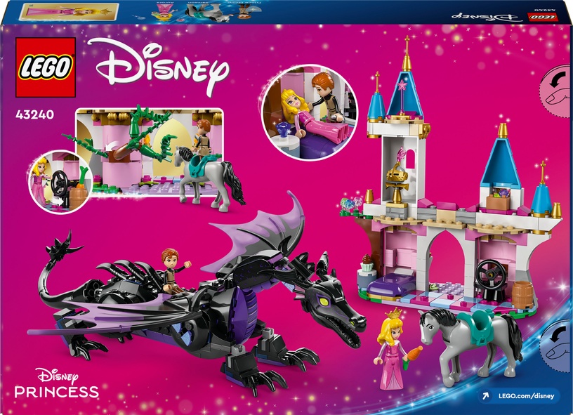 Konstruktor LEGO® ǀ Disney Princess Pahatari draakoni kuju 43240
