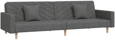 Диван VLX 2-Seater Sofa Bed with Two Pillows, серый (поврежденная упаковка)