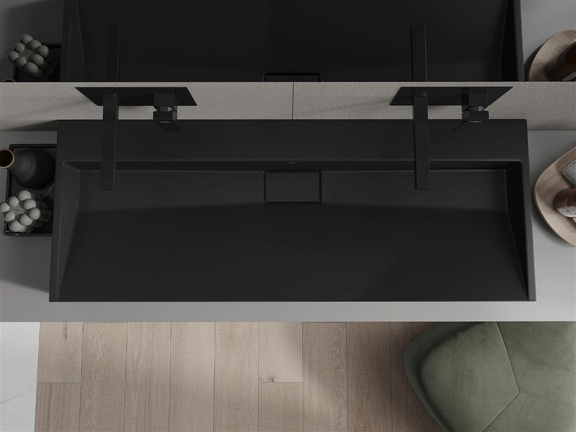 Vannas istabas izlietne Mexen Ava B/O 23011270, konglomerāts, 120 cm x 46 cm x 11 cm