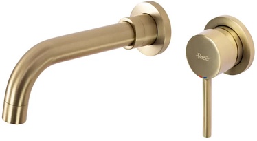 Смеситель для раковины Rea Lungo + Box B8652 8784, золотой