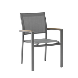 Садовый стул Masterjero, серый, 57 см x 58 см x 85 см
