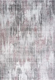 Paklājs Domoletti Madison, pelēka/bordo, 133 cm x 195 cm