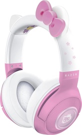 Беспроводные накладные наушники c креплением/беспроводные Razer BT Hello Kitty and Friends Edition, белый/розовый