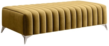 Pufs Laurence Nube 45, dzeltena, 64 cm x 132 cm x 36 cm