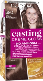 Plaukų dažai L'Oreal Casting Creme Gloss, Choco Moccaccino, 680, 180 ml