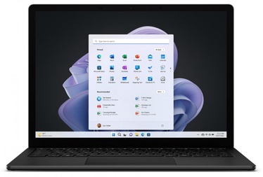 Portatīvais dators Microsoft Surface Laptop 5, Intel® Core™ i7-1265U, 16 GB, 256 GB, 13.5 ", Intel Iris Xe Graphics, melna