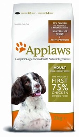 Kuiv koeratoit Applaws Adult, kanaliha, 2 kg
