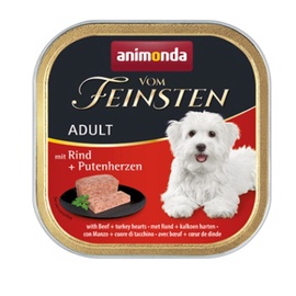 Mitrā barība (konservi) suņiem Animonda Vom Feinsten Adult, liellopa gaļa, 0.15 kg