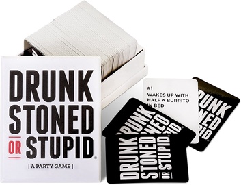 Kārtis Spilbræt Drunk Stoned or Stupid: A Party Game, EN