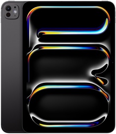Tahvelarvuti Apple iPad Pro M4 WiFi + Cellular with Standard glass, 11", 16GB/2TB, 5G, must