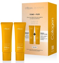 Sejas kopšanas līdzekļu komplekts sievietēm Skin Chemists Collagen Tone + Flex, 100 ml, sievietēm
