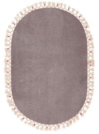 Vannitoa põrandamatt Foutastic 1262 299ANR1722, hall, 1200 mm x 1000 mm