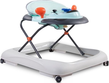 Beebi käimistool SunBaby Walker With Steering Wheel, sinine/valge