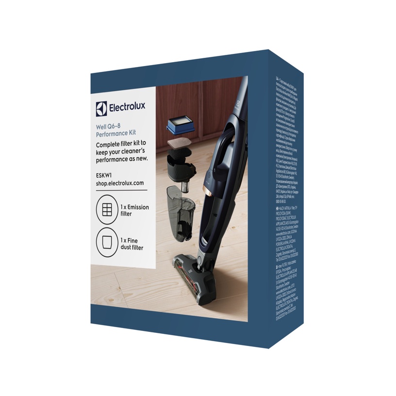 Putekļsūcējs - slota Electrolux 500 sērija ES52B25WET, 2000 mAh