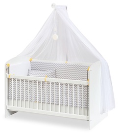 Детская кровать Kalune Design Cradle Customary Lift, белый, 124 x 70 см