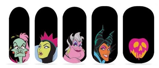 Наклейки для ногтей Mad Beauty Disney Pop Villains, 20 шт.