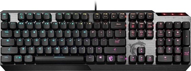 Klaviatūra MSI Vigor GK50, melna (bojāts iepakojums)