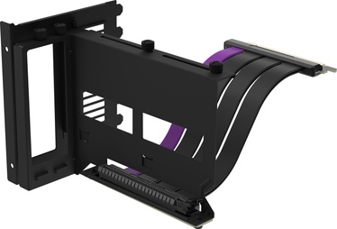 Komponentų aksesuaras Cooler Master Vertical Graphics Card Holder Kit V2, 430 g, juoda