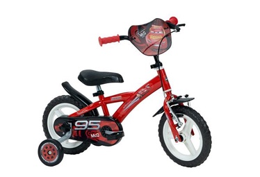 Детский велосипед Huffy Disney Cars, черный/красный, 12", 12″