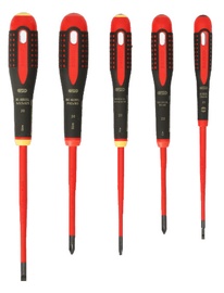 Набор отверток Bahco Ergo Insulated Screwdriver Set BE-9881SL, 20 см, 5 шт.