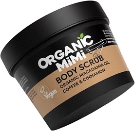 Скраб для тела Organic Mimi Coffee & Cinnamon, 120 г