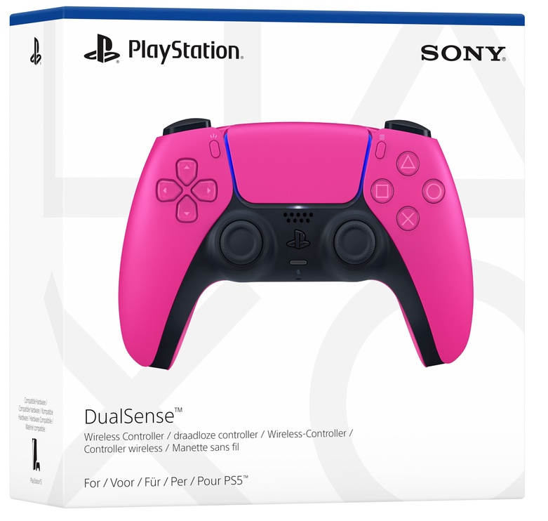 Игровой контроллер Sony DualSense, розовый