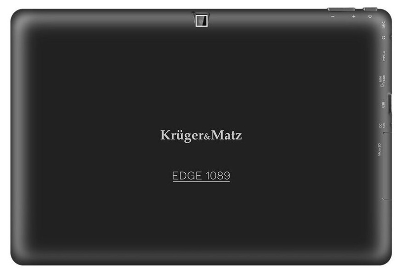 Tahvelarvuti Kruger & Matz Edge 1089 RTKIM100WDKM108, must, 10.1", 4GB/128GB
