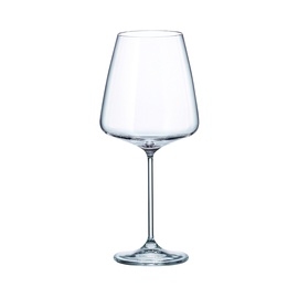 Veiniklaaside komplekt Bohemia Royal Crystal, kristall, 0.65 l, 6 tk