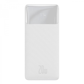 Akupank Baseus, 20000 mAh, valge