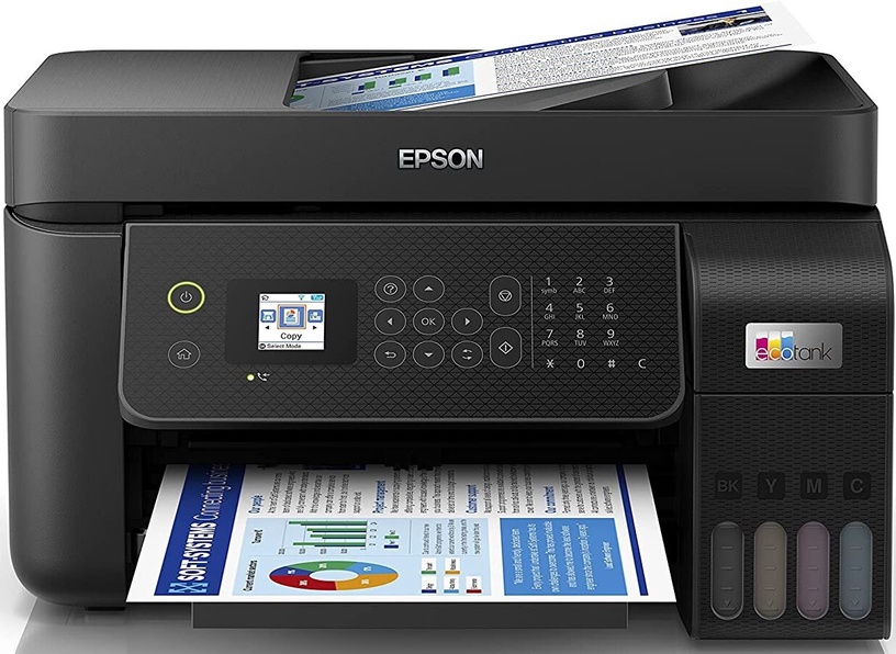 Daudzfunkciju printeris Epson EcoTank ET-4800, tintes, krāsains
