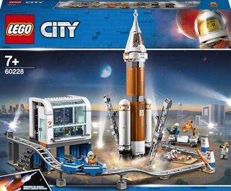 Konstruktors LEGO City Tālā kosmosa raķete un palaišanas vadības centrs 60228