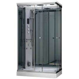 Душевая кабина AMUE-AR1280-2L SPECCHIO, массажная, прямоугольная, 1200 мм x 800 мм x 2170 мм