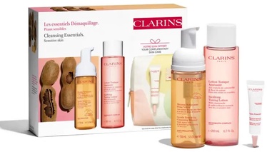 Sejas kopšanas līdzekļu komplekts sievietēm Clarins Cleansing Essentials, 360 ml, sievietēm