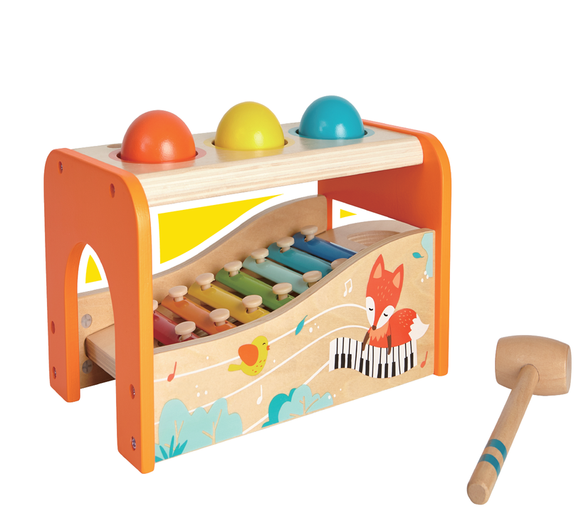Ксилофон Gerardo's Toys Wooden Xylophone-Ball Game