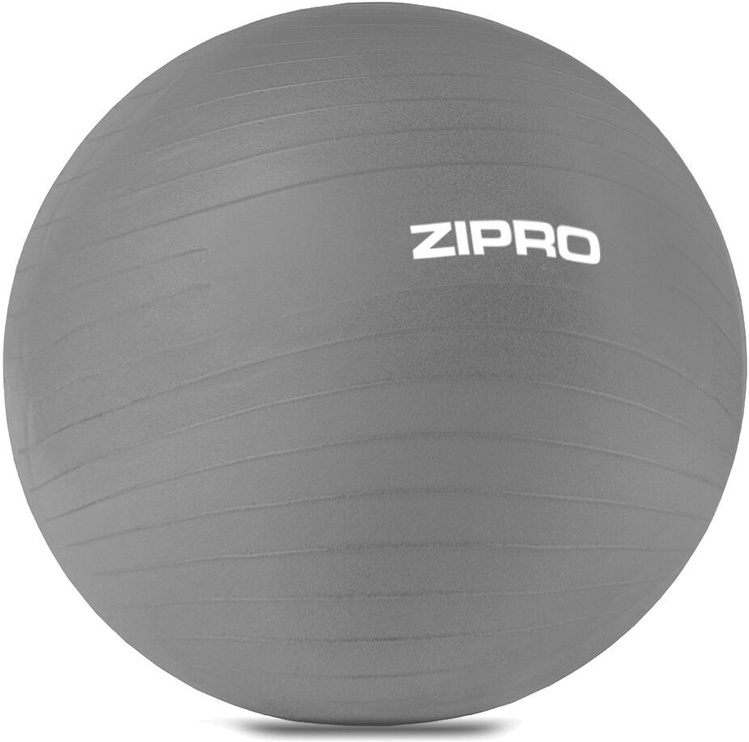 Гимнастический мяч Zipro Anti-Burst, серый, 750 мм