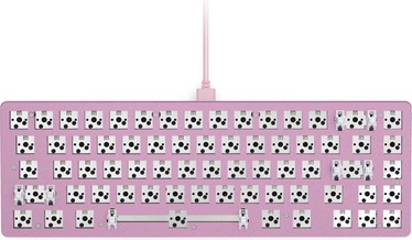 Клавиатура Glorious GMMK 2 Compact Barebone ANSI, розовый