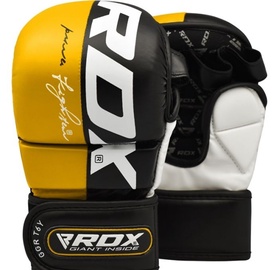 MMA cimdi RDX Grappling Rex T6 Plus GGR-T6Y-L+, dzeltena, L